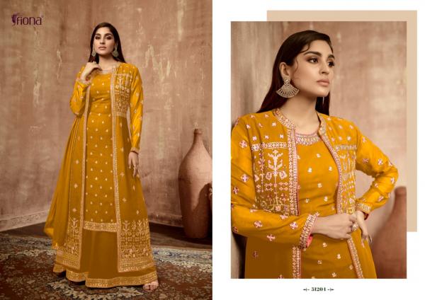 Fiona Zardoshi Wedding Wear Georgette Designer Salwar Suit Collection